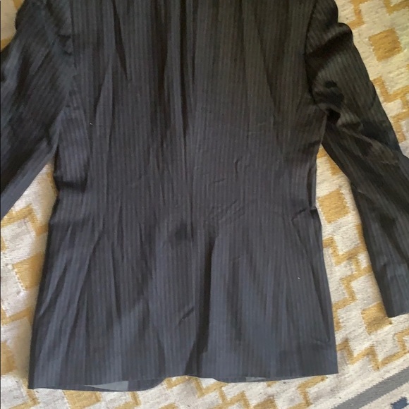 Marc by Marc Jacobs Grey Pin Striped Blazer - Picture 2 of 8